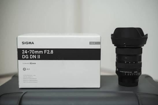 Sigma 24-70 2.8 ii sony full frame, Enlèvement