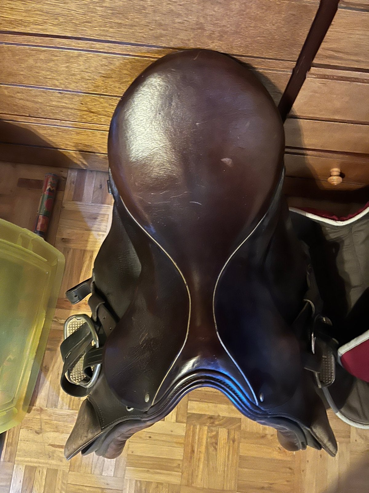 Selle cheval, Animaux & Accessoires, S (16 ou 16.5 pouces), Enlèvement, Utilisé, Dressage