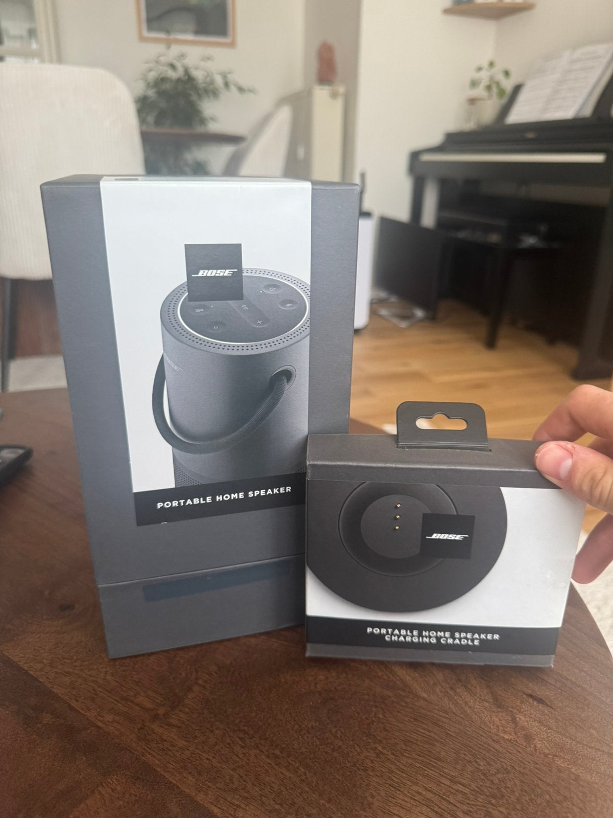 Bose Home Speaker + chargeur, TV, Hi-fi & Vidéo, Enceintes, Enlèvement ou Envoi, Utilisé, Bose