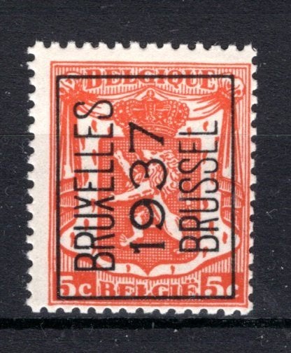 PRE324A MNH** 1937 - BRUXELLES 1937 BRUSSEL, Verzenden, Postfris, Postfris