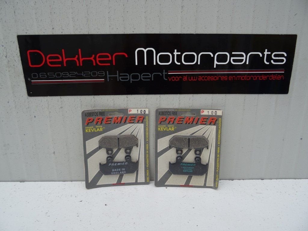 Premier P100 remblokken voorzijde Honda CBR NSR VFR CBX XRV, Motos, Neuf, -, -, -