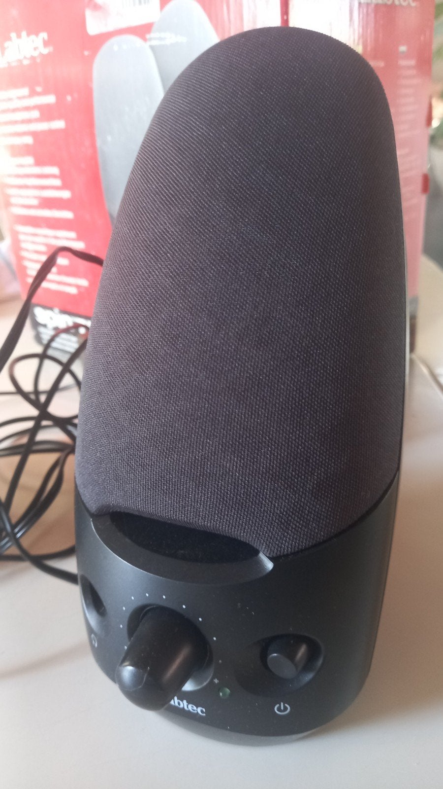 luidspreker, Audio, Tv en Foto, Luidsprekerboxen, Overige merken, Ophalen of Verzenden, Zo goed als nieuw, Inclusief kabels
