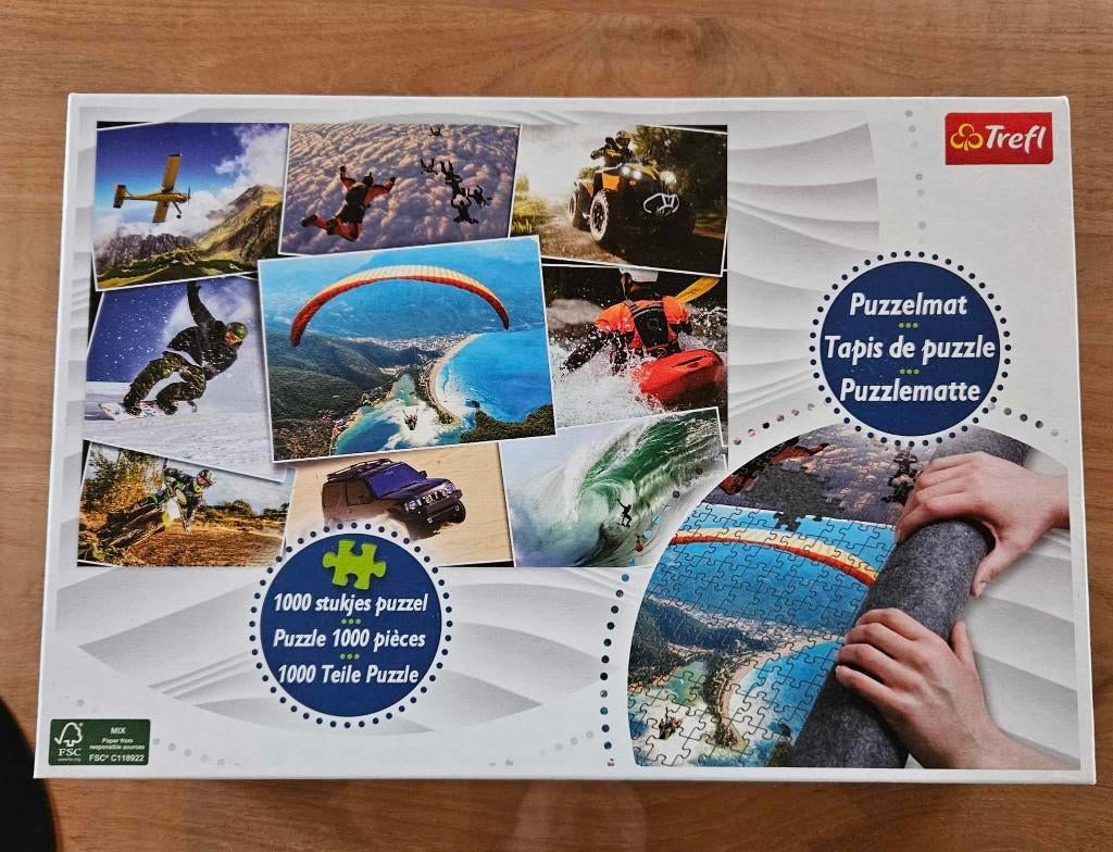 Puzzle 1000 pièces Trefl, Ophalen of Verzenden, 500 t/m 1500 stukjes, Zo goed als nieuw, Legpuzzel