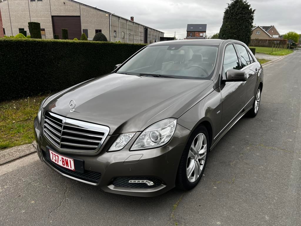 E200 CDI Avantgarde Leder Automaat 1e eigenaar Gekeurd, Achterwielaandrijving, Beige, 4 cilinders, Leder
