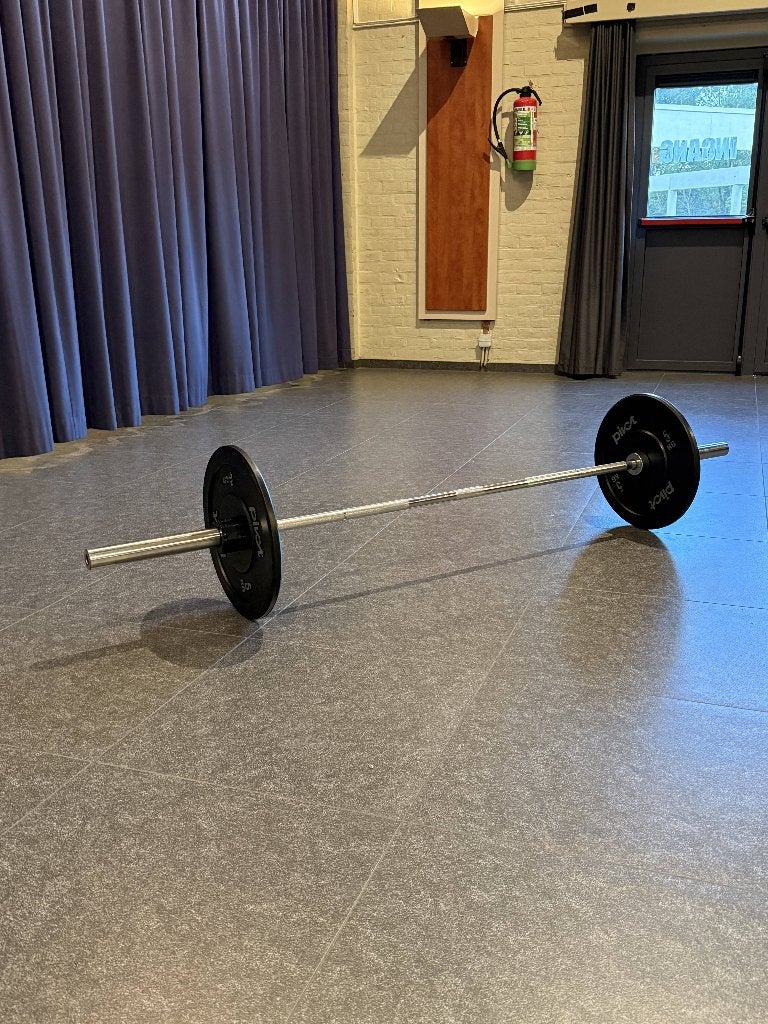 2X Proffesionele Olympische Barbell 2M20 1X Curlbaar 1M20, Sport en Fitness, Ophalen, Zo goed als nieuw, Benen, Halterstangen
