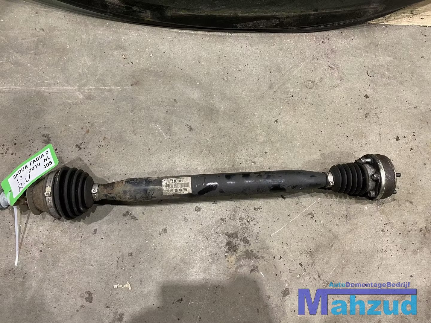 SKODA FABIA 2 / IBIZA / POLO 1.2 Rechts aandrijfas 2001-2015, Infoline@skoda-auto.cz, Tr. Vaclava Klementa 869
293 01  Mlada Boleslav, CZ