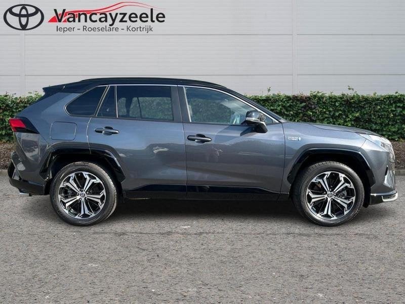 Toyota rav4 Plugin+Style Plus 4X4+360cam+gps+sens V+A, Autos, Toyota, Argent ou Gris, Achat, Noir, 5 portes