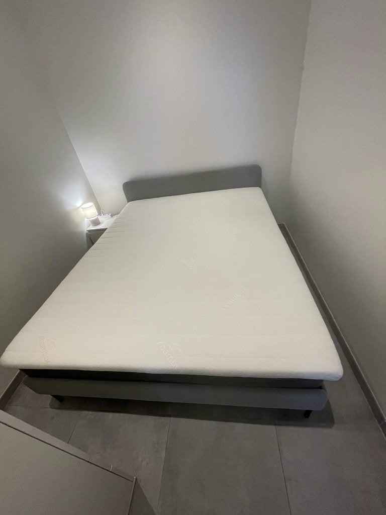 Matras en Topper 160x200, Ophalen, Gebruikt, Tweepersoons, Matras