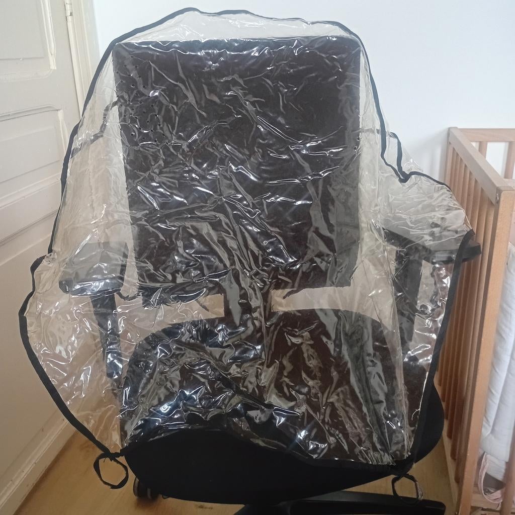Protection de pluie poussette canne