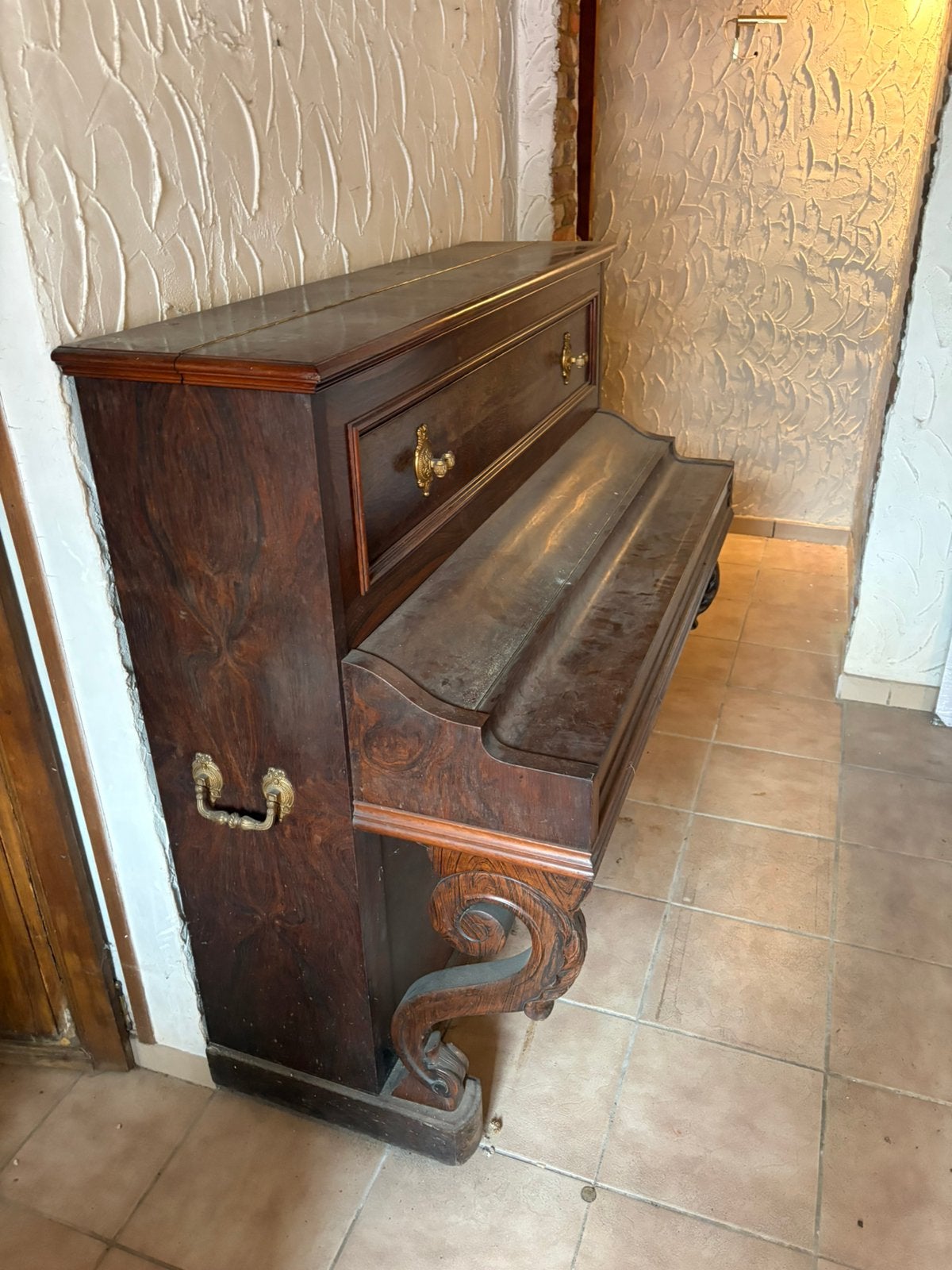 Piano gervex, Ophalen, Gebruikt