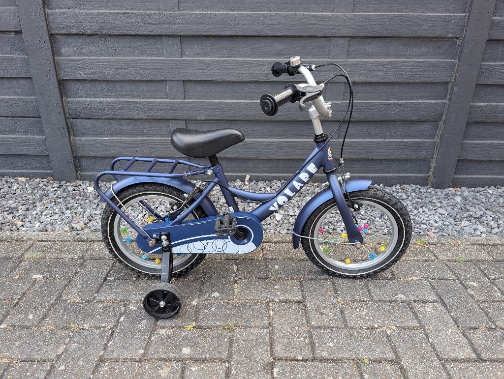 Kinderfiets, Fietsen en Brommers, Fietsen | Kinderfietsjes, Ophalen, Zijwieltjes, Velgrem, Volare