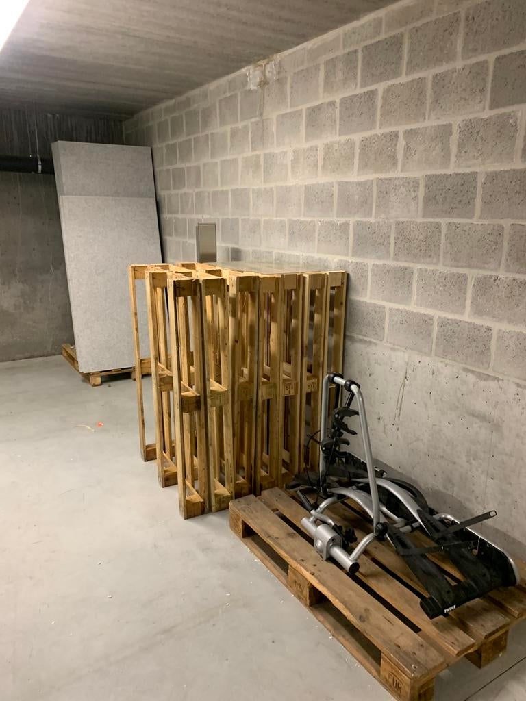 Acht palletten, Doe-het-zelf en Bouw, Ophalen, Gebruikt