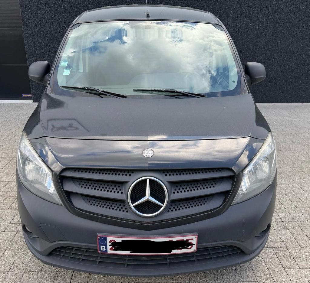 Mercedes Citan 1.5 CDi, Auto's, Euro 6, Zwart, Particulier, Onderhoudsboekje