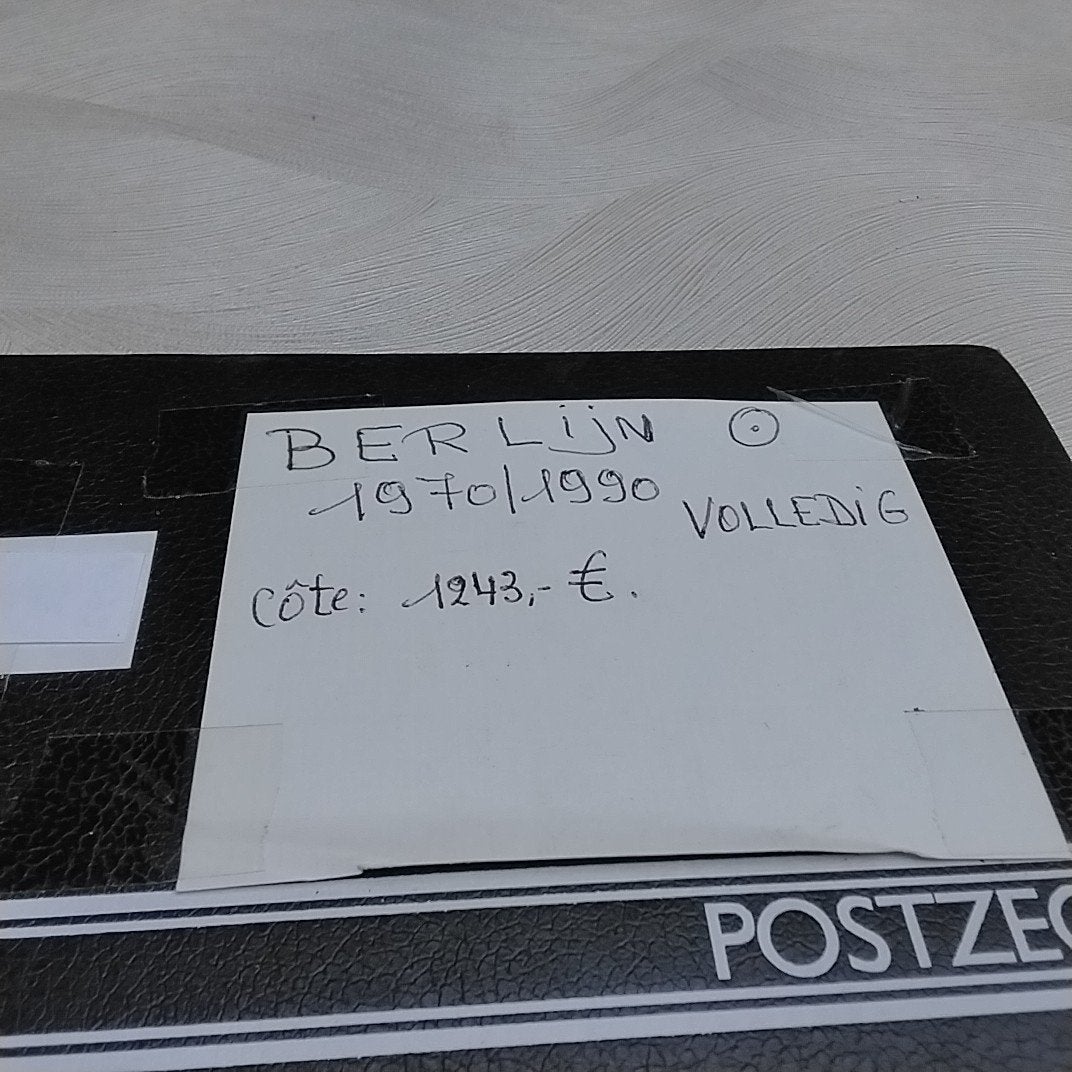 BERLIJN GESTEMPELD 1970/1990 cote 1243,00 €, Ophalen of Verzenden