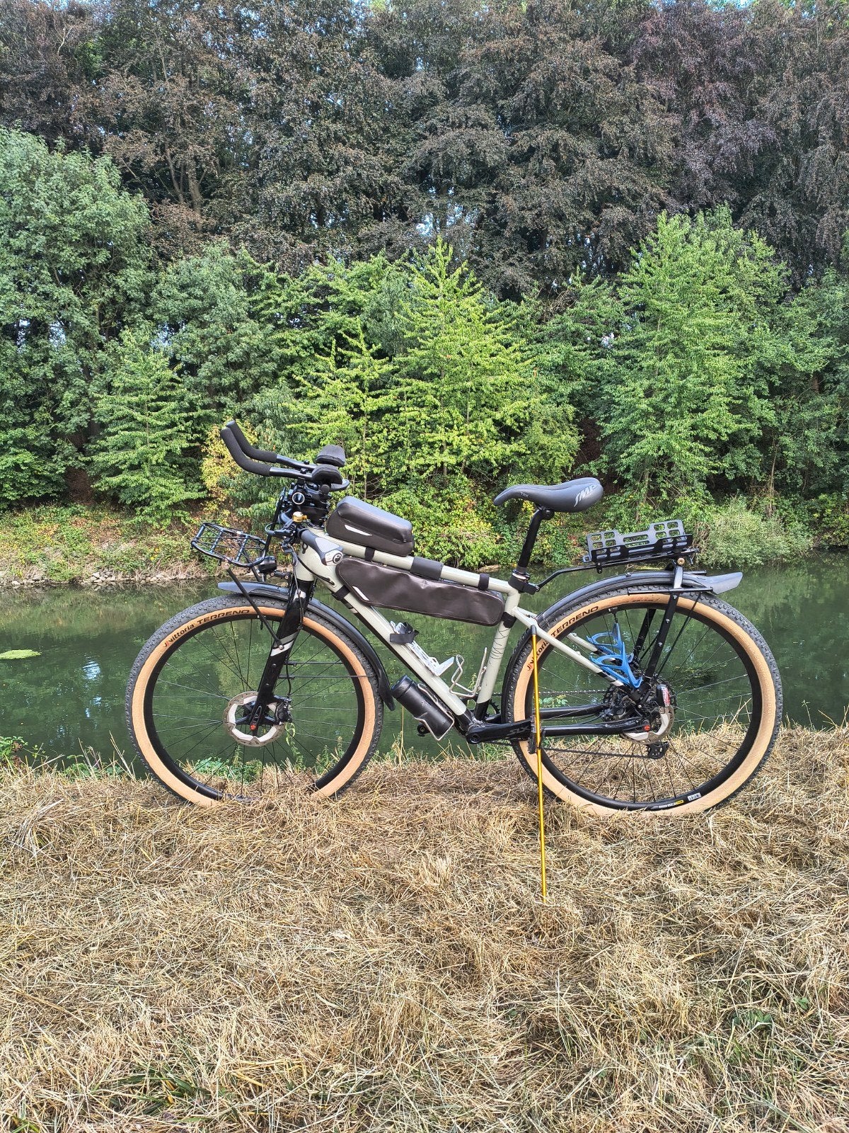 Custom build off-road adventure bike, Vélos & Vélomoteurs, Aluminium, Comme neuf, Enlèvement, Custom build