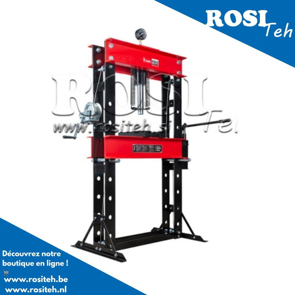 Presse hydraulique d'atelier-professionnelle -(double pompe), Envoi, Neuf