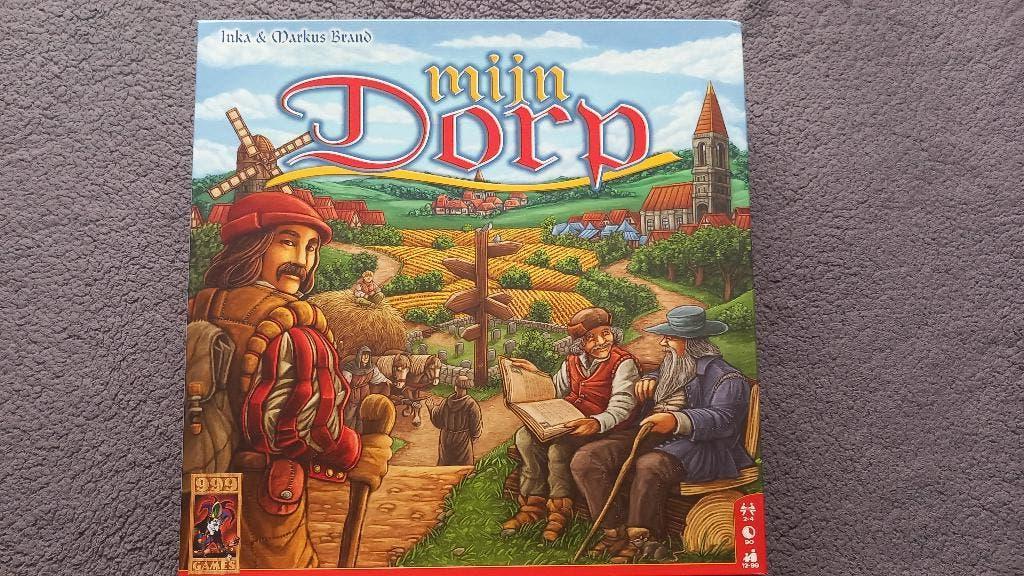boardgame/bordspel MIJN DORP 999 games (uit assortiment), Hobby en Vrije tijd, Een of twee spelers, Ophalen, Zo goed als nieuw