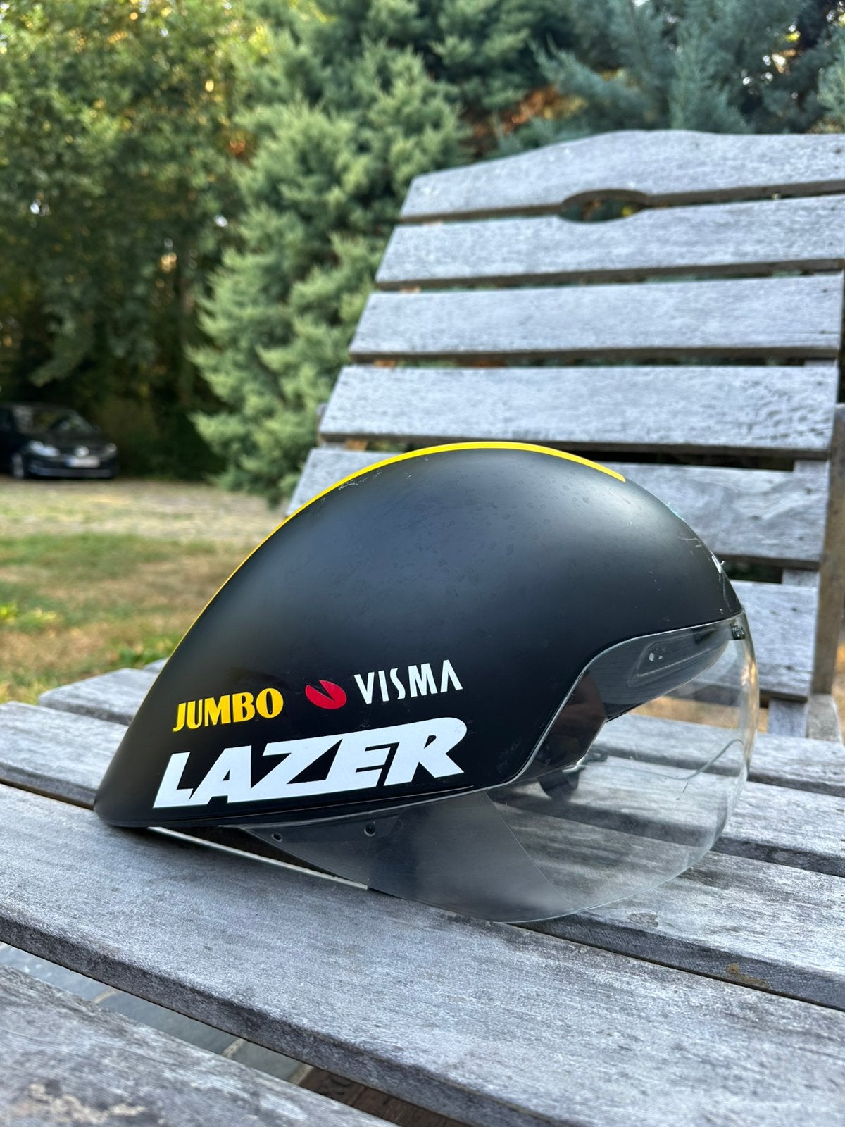 Lazer aero helm, Fietsen en Brommers, Ophalen, Gebruikt, M