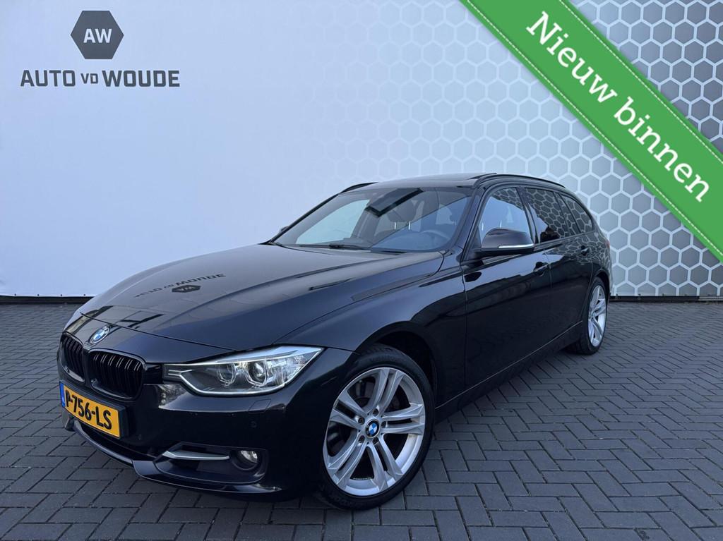 BMW 3-serie Touring 328i xDrive M Sport Executive Pano Xenon, Auto's, 245 pk, Stof, Gebruikt, Zwart
