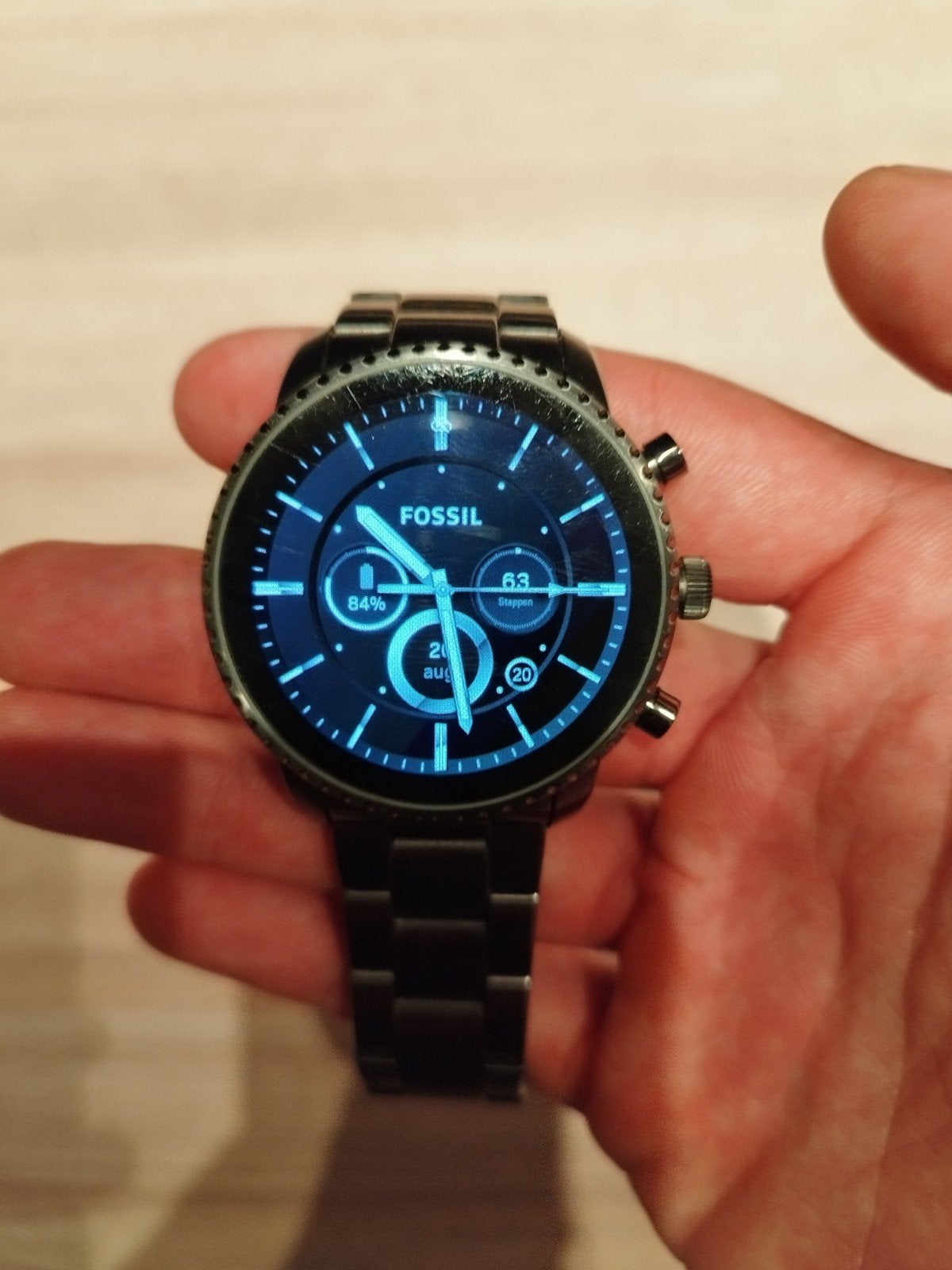 Fossil smartwatch Q Explorist HR, Ophalen