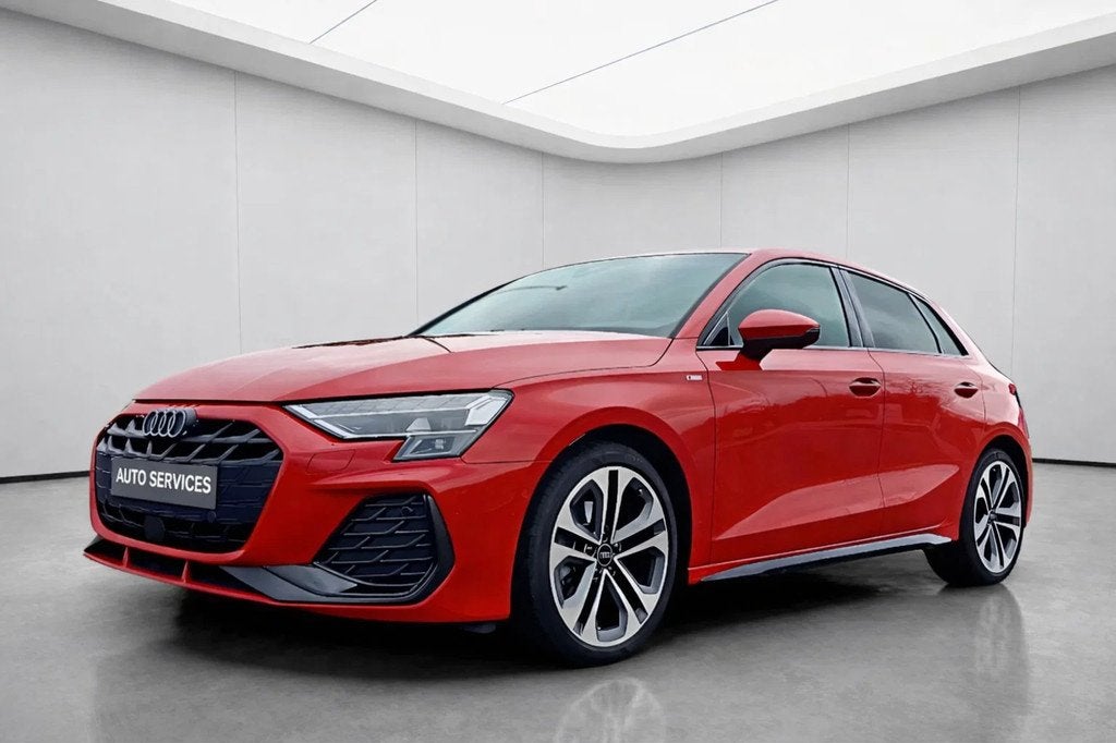 Audi A3 Sportback 35 TFSI Sport Edition S line - garantie co, Auto's, Audi, 4 cilinders, Adaptive Cruise Control, Bedrijf, 5 deurs