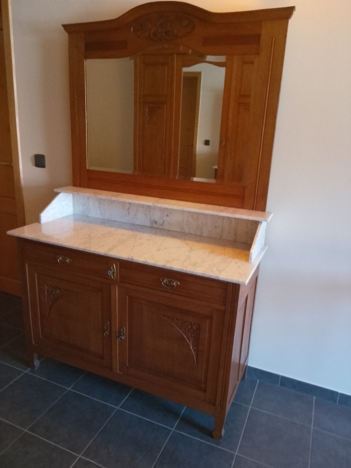 mooie,complete en intacte massieve slaapkamer, Ophalen, Twijfelaar
