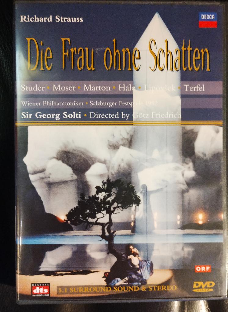 Die Frau ohne Schatten, 2 DVDs+booklet, als nieuw., Verzenden, Zo goed als nieuw