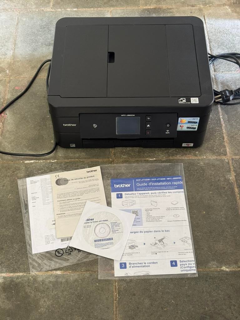 Imprimante Brother, Computers en Software, Printers, Zo goed als nieuw, Printer, Kleur printen, Draadloos, Ophalen