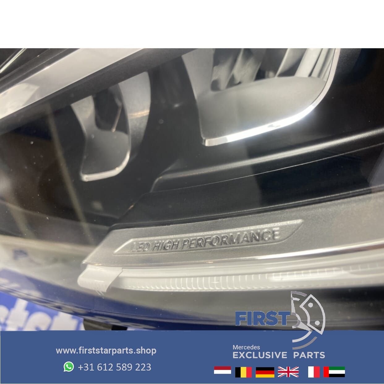 W253 GLC FACELIFT LED HIGH PERFORMANCE KOPLAMP LINKS COMPLEE, Utilisé, -, -, Enlèvement ou Envoi