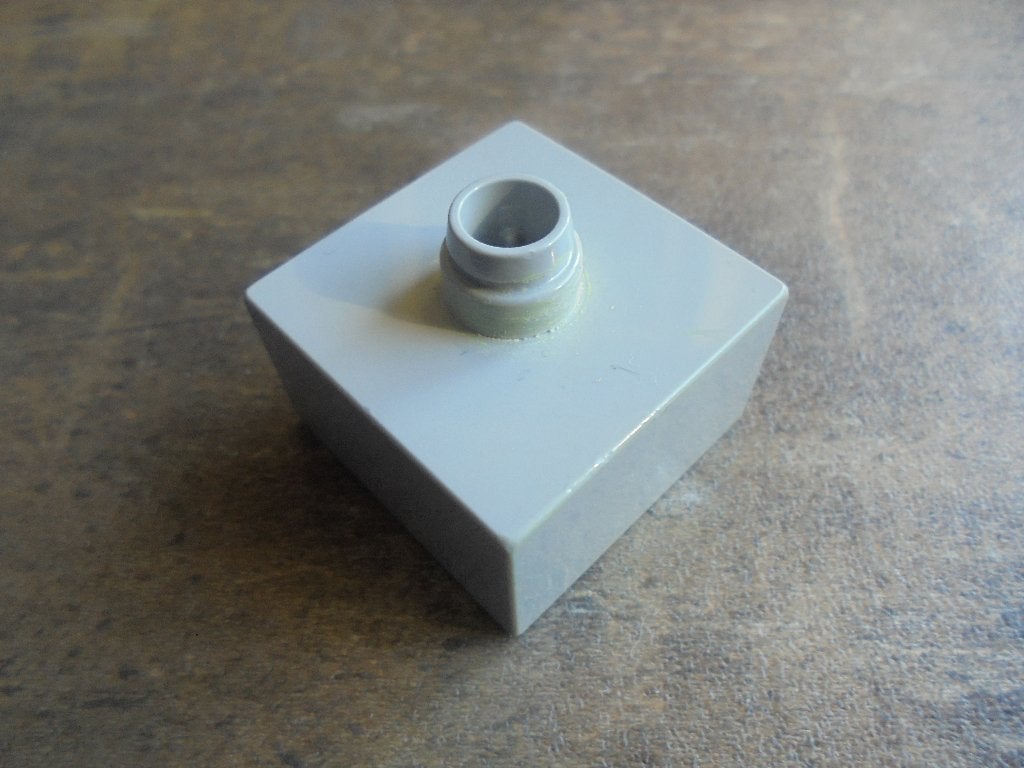 Lego Duplo Brick 2x2 with Top Pin (zie foto's), Ophalen of Verzenden, Gebruikt, Losse stenen, Duplo
