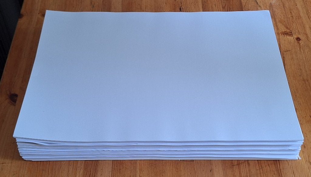 A3 papier, Enlèvement, Utilisé
