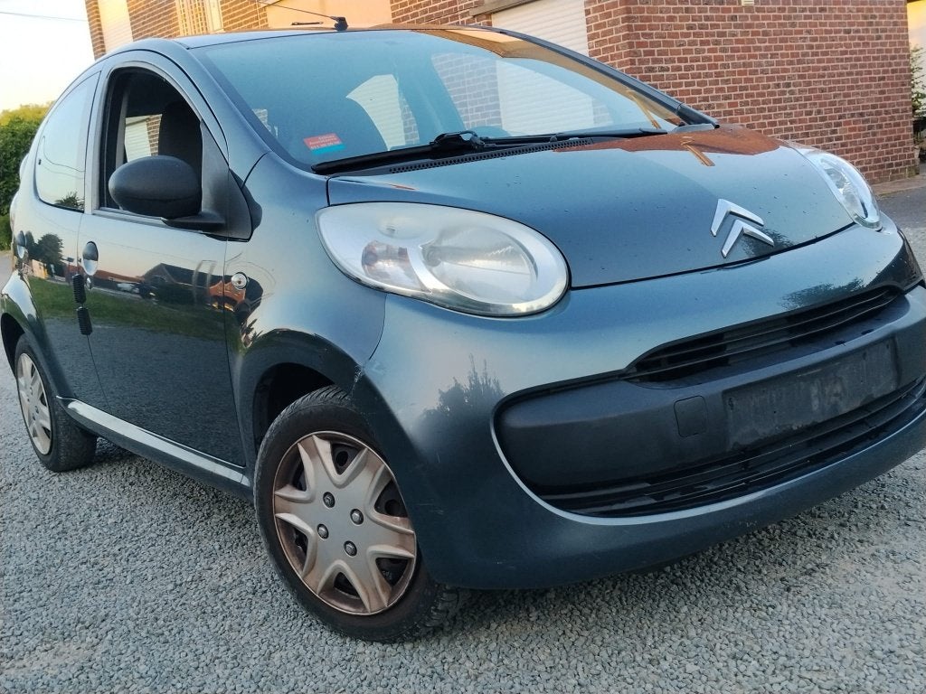 CITROEN C1/1000cc BENZINE/GEKEURD/CAR PASS, Autos, Citroën, Argent ou Gris, Achat, Entreprise, Boîte manuelle