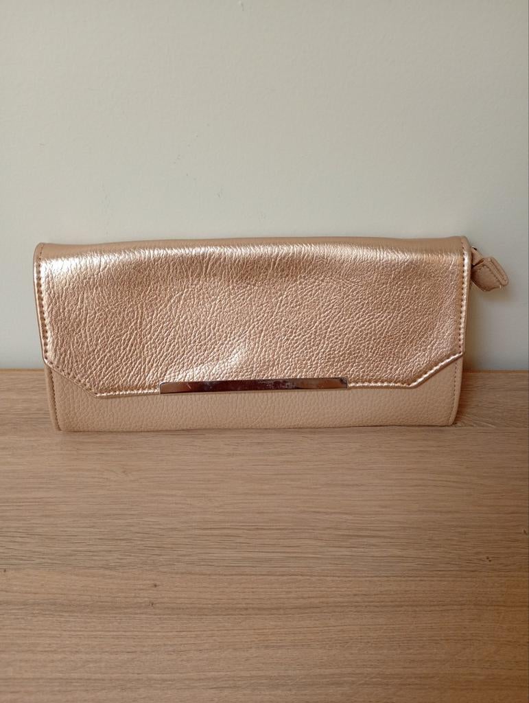 Lichtroze handtas, Handtassen en Accessoires, Portemonnees, Zo goed als nieuw, Roze, Ophalen of Verzenden