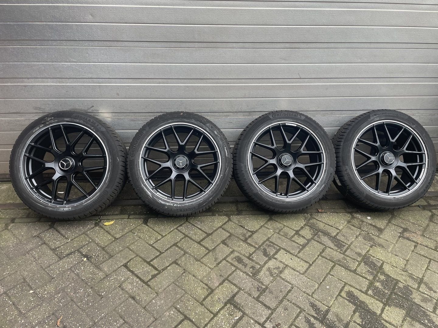20 " Mercedes AMG GLC C254 X254 GLC 43 velgen winterbanden, 255 mm, -, -, Banden en Velgen