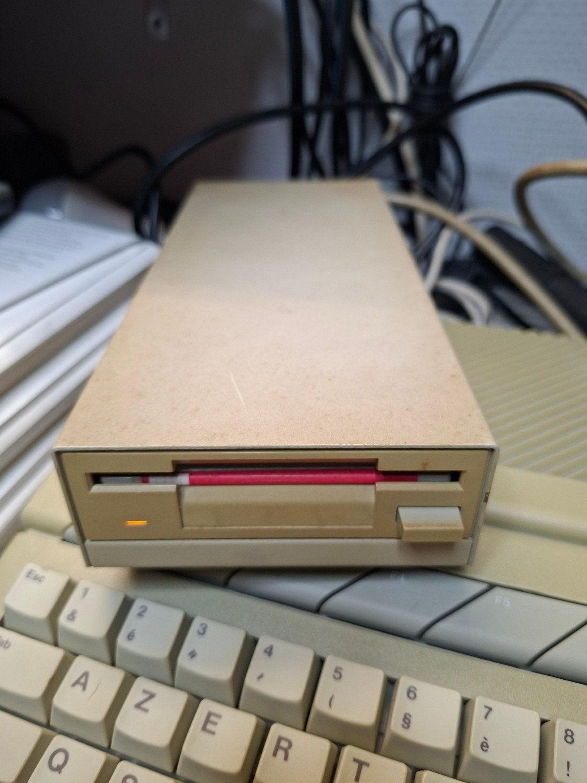 a vendre lecteur disquette externe  compatible atari stf ste, Informatique & Logiciels, Ordinateurs Vintage, Enlèvement ou Envoi
