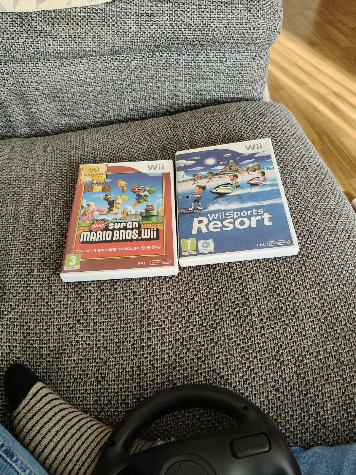 Wii te koop met spelletjes, Ophalen, Muziek, Gebruikt, 2 spelers