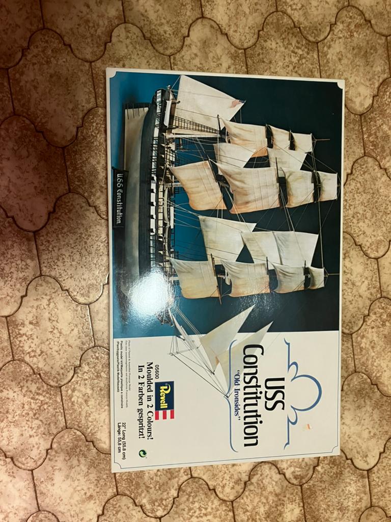 Revel 05600 uss constitution, Ophalen of Verzenden, Nieuw