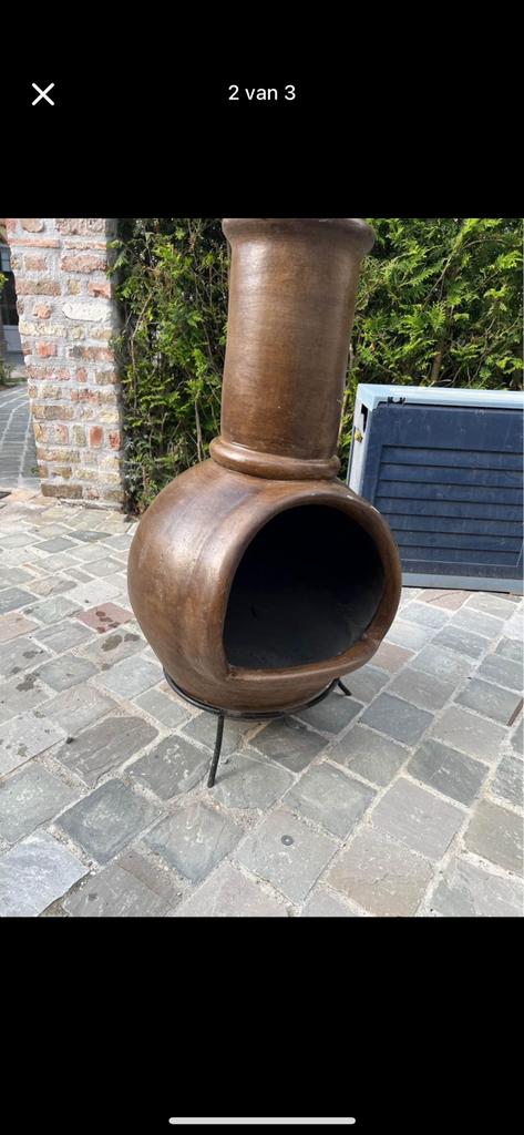 Vuurschaal en tuinhaard te koop, Ophalen, Zo goed als nieuw