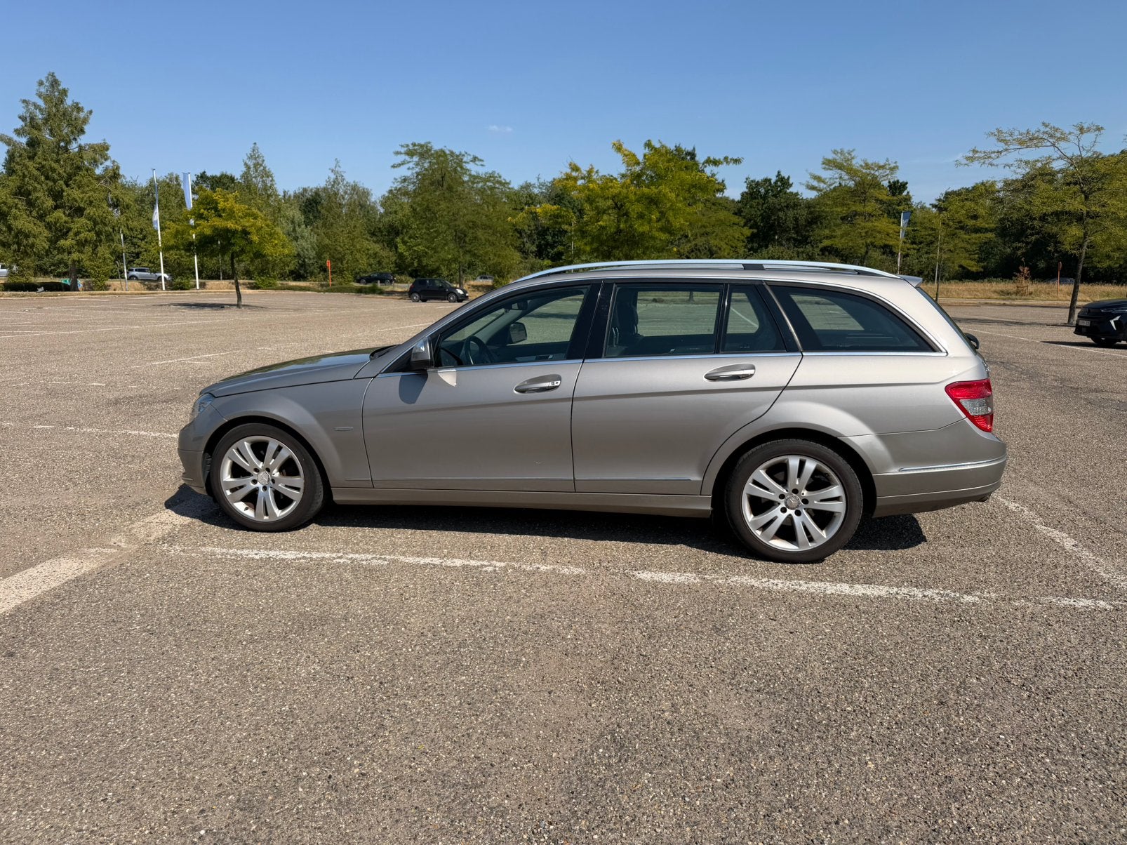 Mercedes c200 cdi diesel van 2008, Auto's, Mercedes-Benz, 100 kW, Leder en Stof, Grijs, Particulier