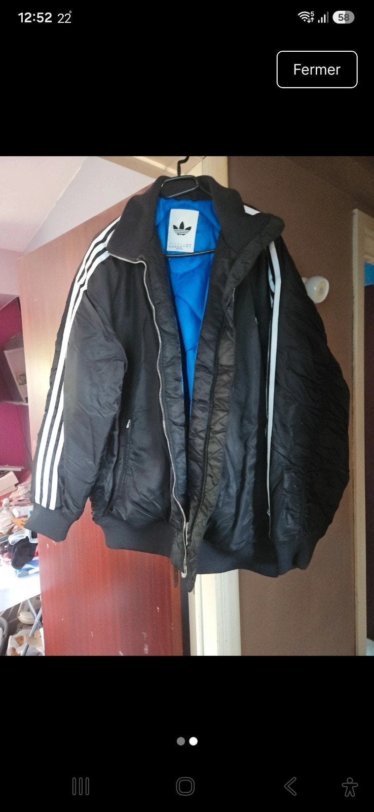 veste bombers Adidas, Enlèvement, Neuf, Taille 56/58 (XL), Addidas