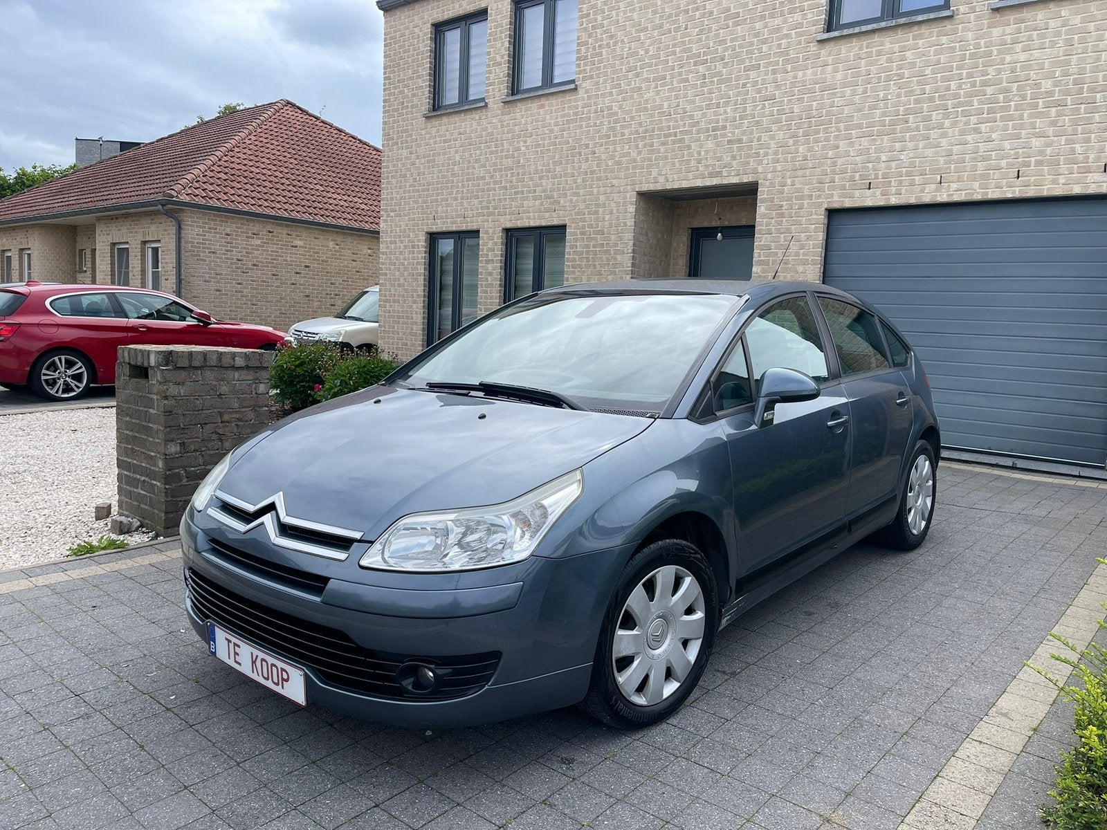 Citroen C4 1.6HDI 2008 Start Rijd Goed Gekeurd, Argent ou Gris, Achat, Entreprise, Boîte manuelle