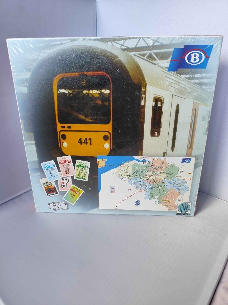 NMBS Train Game - Athon Creation - Jeu de plateau, Cinq joueurs ou plus, Enlèvement ou Envoi, Neuf, Athon Creation