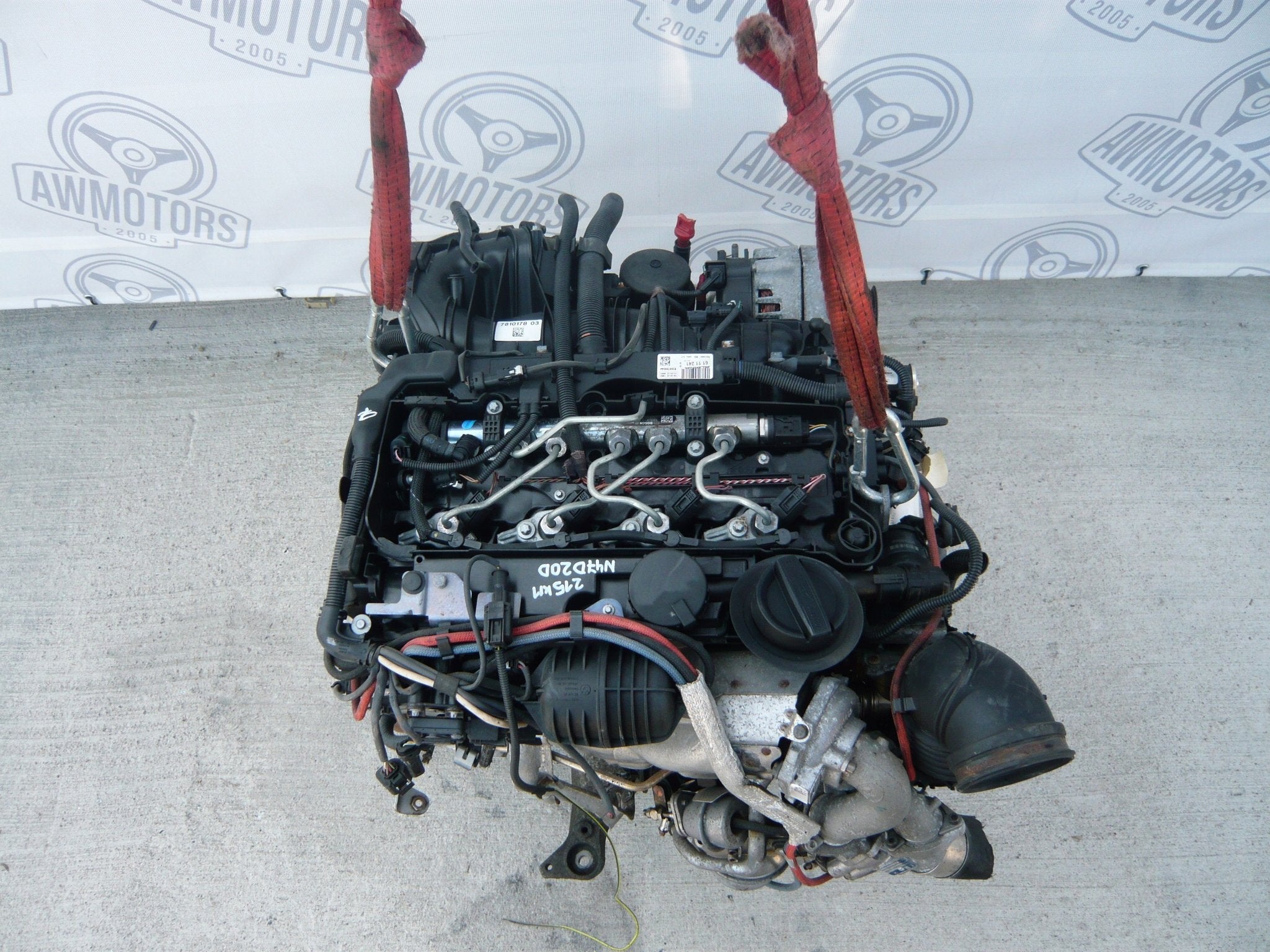 Moteur N47D20D Complet BMW F10, Envoi, Utilisé, Daihatsu