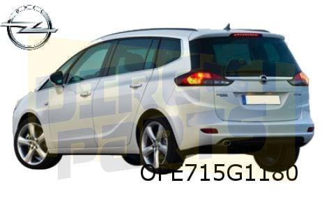 Opel Zafira (9/16-) achterbumper (FlexFix) (bij PDC en dodeh, Autos : Pièces & Accessoires, Carrosserie & Tôlerie, Pare-chocs