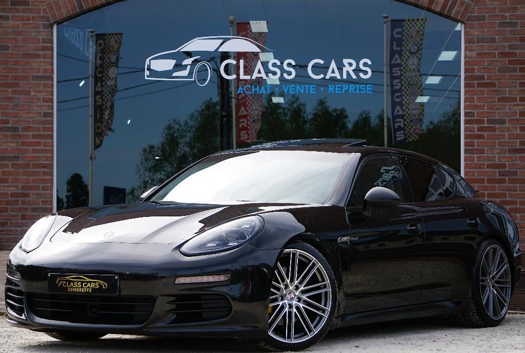 PORSCHE PANAMERA 3.0 D V6 FACELIFT DISTRONIC SOFTCLOSE CAM, Autos, Porsche, Cuir, Achat, Entreprise, Noir