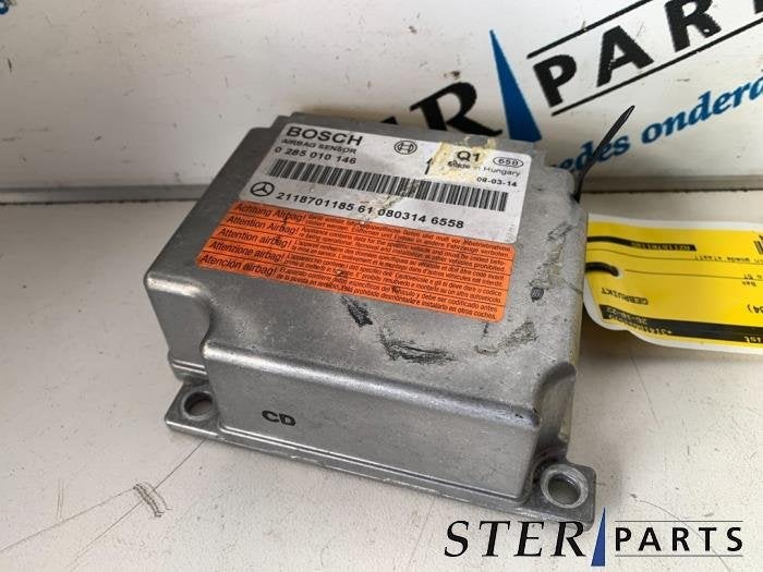 Airbag Module van een Mercedes E-Klasse, Gebruikt, -, Ophalen of Verzenden, -