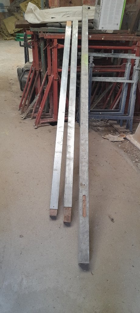 mets profielen zie omschrijving, Doe-het-zelf en Bouw, Ophalen, Gebruikt, Aluminium