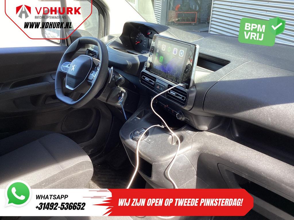 Peugeot Partner 1.5 HDI 130 pk Aut. L2 NL Auto/ 3Pers./ Carp, Automaat, Parkeersensor, Wit, Bedrijf