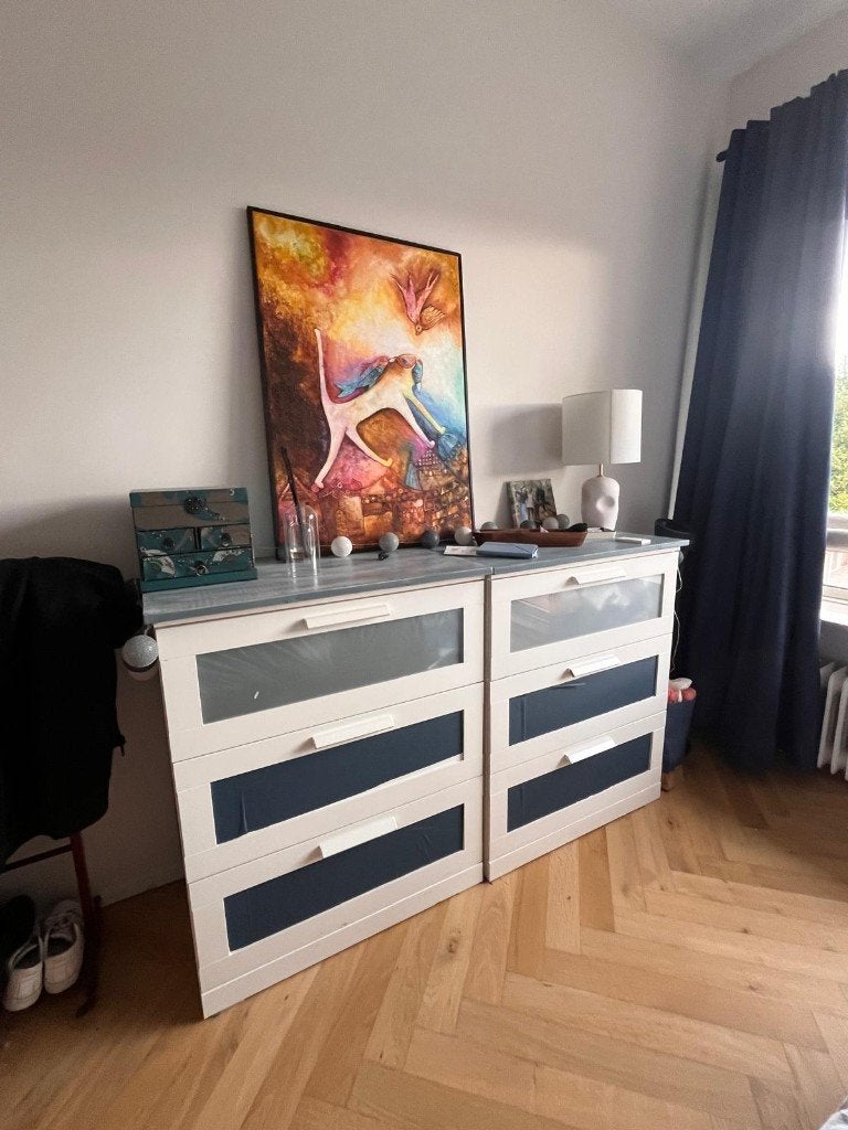 commode Ikea Brimnes blanches, Maison & Meubles, 3 ou 4 tiroirs, 25 à 50 cm, Moins de 100 cm, Enlèvement