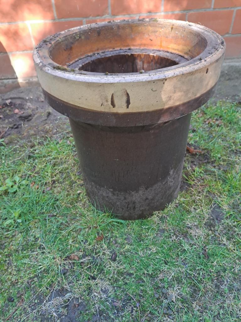 Gratis terracotta bloembak, Tuin en Terras, Ophalen